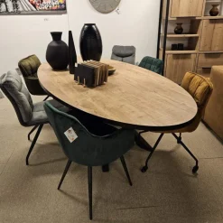 A-Meubel Eettafel Scarlet Ovaal 220cm