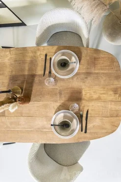 A-Meubel Eettafel Tabassum - 300cm - Naturel - 95600