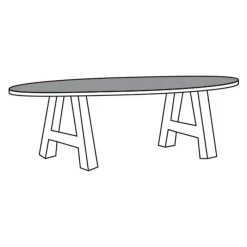 A-Meubel Eettafel TOV-K Emmen