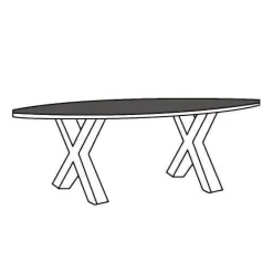 A-Meubel Eettafel TOV-XM Udenhout