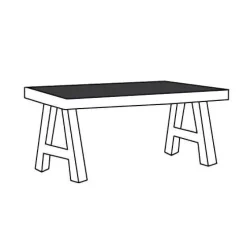 A-Meubel Eettafel-KM Emmen