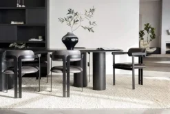 A-Meubel Eettafels Walter - 300cm - Zwart - 95981