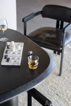 A-Meubel Eettafels Walter - 300cm - Zwart - 95981