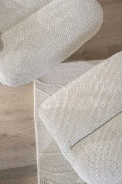 A-Meubel Fauteuil Caleb - Beige Salerno - 96168