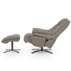 A-Meubel Fauteuil Caleb - Taupe Salerno - 96169