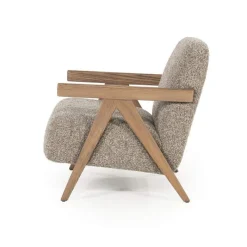 A-Meubel Fauteuil Francis - Taupe Flou - 96317