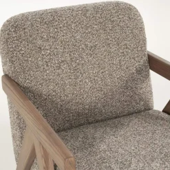 A-Meubel Fauteuil Francis - Taupe Flou - 96317