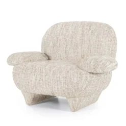 A-Meubel Fauteuil Jayden - Beige Barkley - 96156
