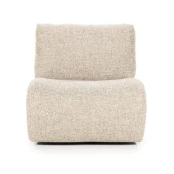 A-Meubel Fauteuil Lucia - Taupe Donna - 96304