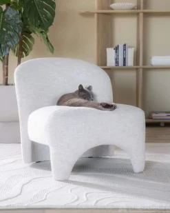 A-Meubel Fauteuil Owen - Beige Batea - 96239
