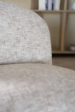 A-Meubel Fauteuil Owen - Taupe Batea - 96240