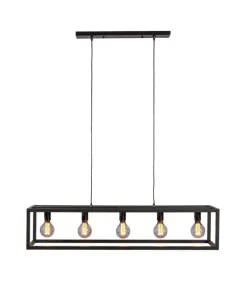 A-Meubel Hanglamp 5-lichts Bella