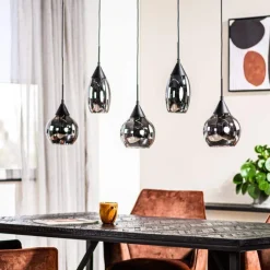 A-Meubel Hanglamp 5-lichts Lola