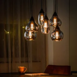 A-Meubel Hanglamp 6-lichts Lola