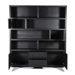 A-Meubel Kabinet Helsinki - 200cm - Zwart - 95726