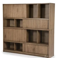 A-Meubel Kabinet Milo - 180cm - Bruin - 96211
