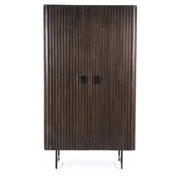 A-Meubel Kabinet Remi 2-deurs. - Bruin - 95666