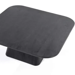 A-Meubel Salontafel Aron Vierkant - Zwart - 95770