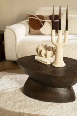 A-Meubel Salontafel Cobble - Bruin - 230286