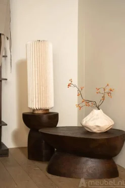 A-Meubel Salontafel Cobble - Bruin - 230286