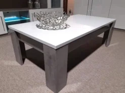 A-Meubel Salontafel Giethoorn Marmer Wit