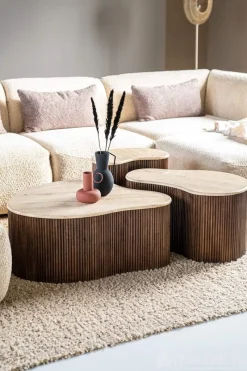 A-Meubel Salontafel Mari - 70x47x38cm - 95749