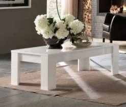 A-Meubel Salontafel Marknesse 126x67cm Wit