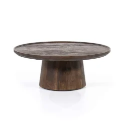 A-Meubel Salontafel Ron 80x32 - Bruin - 95654