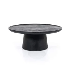 A-Meubel Salontafel Ron 80x32 - Zwart - 95655