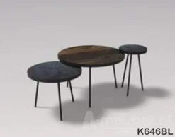 A-Meubel Salontafel Set Van 3 Termunten