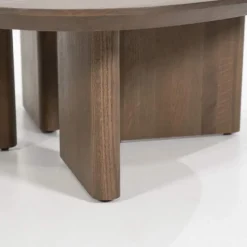 A-Meubel Salontafel Stef - 80cm - Bruin - 96197
