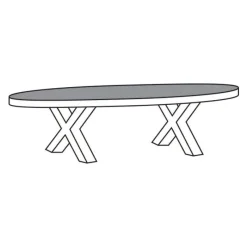 A-Meubel Salontafel TOV13-XM Pieterburen