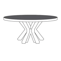 A-Meubel Salontafel TRO9-MML Bloemendaal