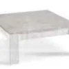 A-Meubel Salontafel Vierkant Giethoorn Marmer Wit