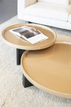 A-Meubel Salontafels Mayson - 90cm - Beige - 95975