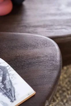 A-Meubel Salontafels Mila - 107cm - Bruin - 95814