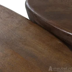 A-Meubel Salontafels Mila - 107cm - Bruin - 95814