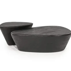 A-Meubel Salontafels Mila - 70cm - Zwart - 95813