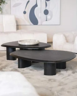 A-Meubel Salontafels Walter - 96cm - Zwart - 95978