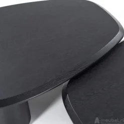 A-Meubel Salontafels Walter - 106cm - Zwart - 95979