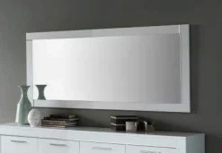 A-Meubel Spiegel Marknesse Wit