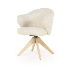 A-Meubel Stoel Connor Naturel - Beige Donna - 96344