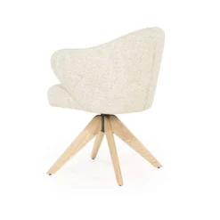 A-Meubel Stoel Connor Naturel - Beige Donna - 96344