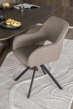 A-Meubel Stoel Fabio - Bruin Spark - 95835