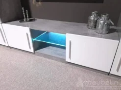 A-Meubel TV meubel Klein Giethoorn Marmer Wit