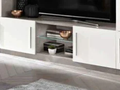 A-Meubel TV meubel Klein Giethoorn Marmer Wit