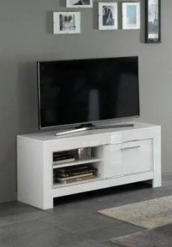 A-Meubel TV meubel Klein Marknesse Wit