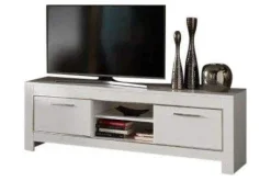A-Meubel TV meubel Medium Marknesse Wit