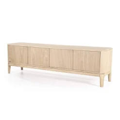 A-Meubel TV-Meubel Harvey 4-deurs - Naturel - 96126