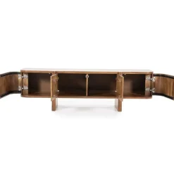 A-Meubel TV-Meubel Julian 4-deurs - Bruin - 95907